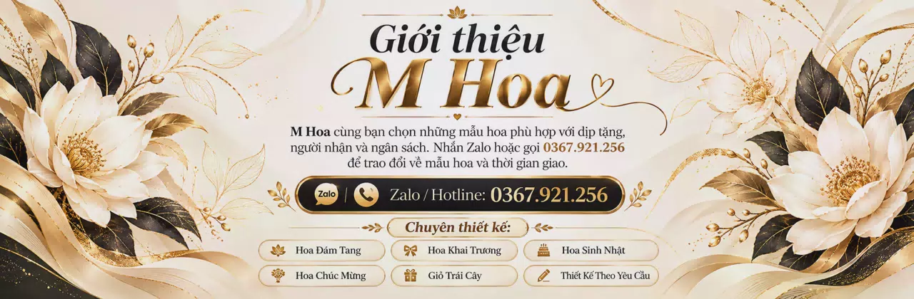 Ảnh bìa Shop hoa tươi Xã Quang Thiện Ninh Bình - Chăm chút món quà từ sắc hoa